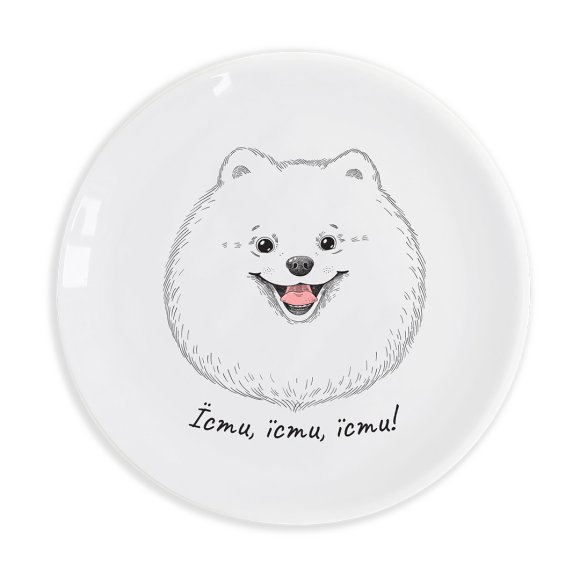 Тарелка и чашка «Шпиц»: Фото