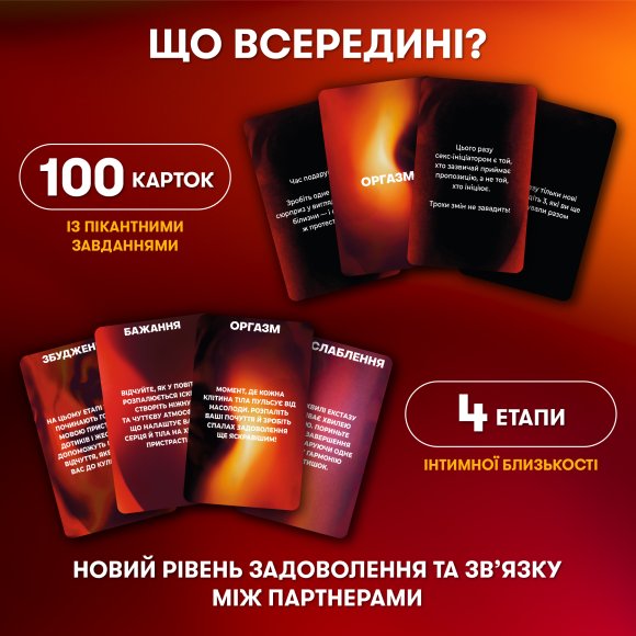 Game for lovers "Sex scenarios": Photo