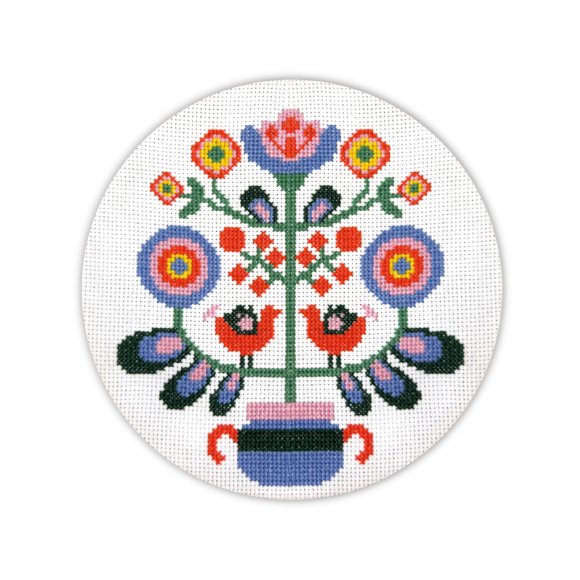 Набор для вышивания Ø160 мм «Мировое дерево»: Фото