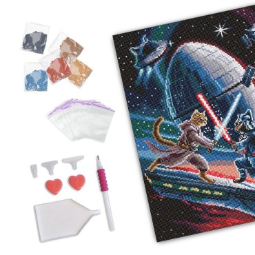 Diamond mosaic Cat Wars: photo 2 - ORNER