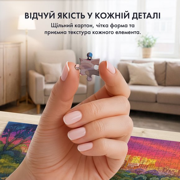 Пазл «Прогулка по Киеву» 1000 элементов: Фото
