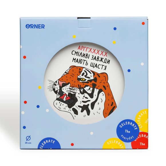 Plate ORNER x Grekhov Tiger: Photo