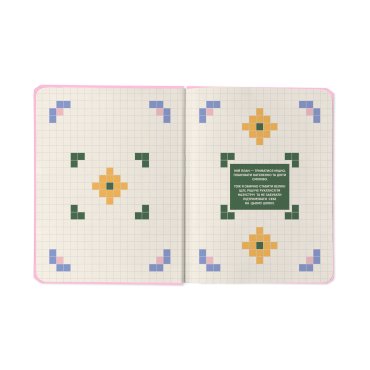 Планер «I HAVE A PLAN» рожевий з плетінням: Фото - ORNER