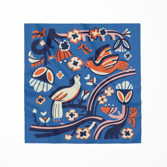 Платок «Птицы»: Фото