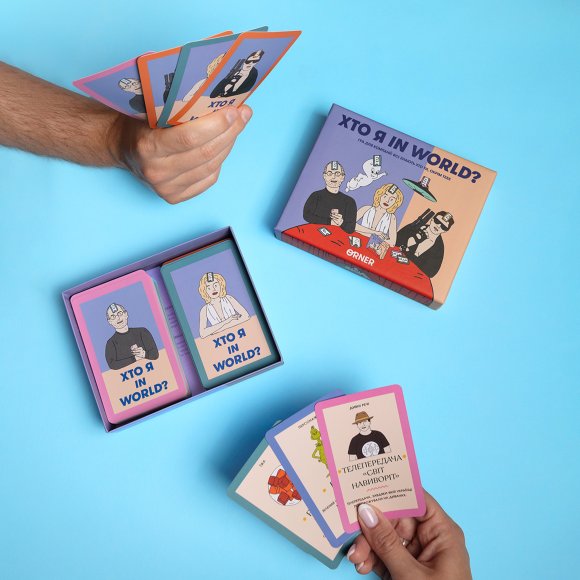 Игра для компании «Кто я in world?»: Фото