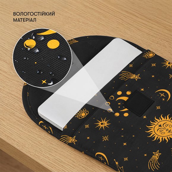 Вертикальный чехол для ноутбука «Magic»: Фото