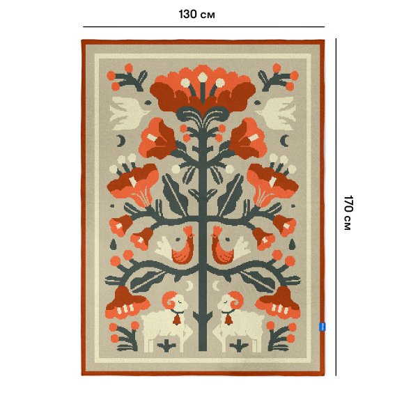 Blanket "Eternal Tree of Life" light: Photo