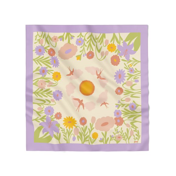 Хустка «Ластівчине небо» світла: Фото