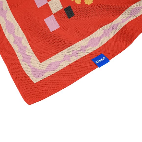 Плед «Дивосвіт» червоний: Фото