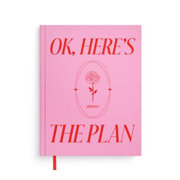 Планер «HERE’S THE PLAN» розовый: фото - ORNER