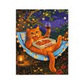 Paint by numbers "Cat with wine and pizza": Photo