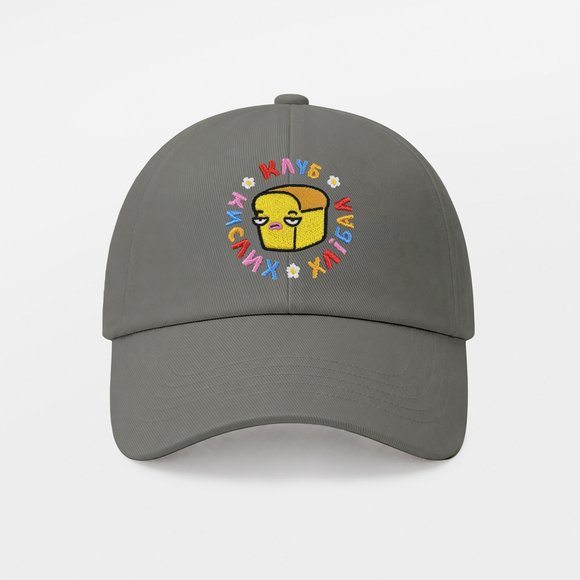 Cap ORNER x Maliunok "Sour Faces Club" gray: Photo