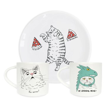 Gift set Cat version: photo - ORNER