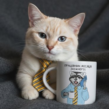 Cup Working Raccoon: photo 2 - ORNER