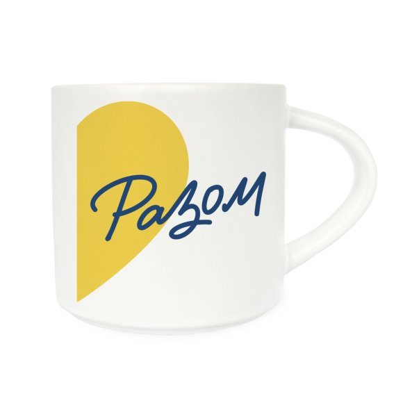 A set of cups for a couple "Together forever": Photo