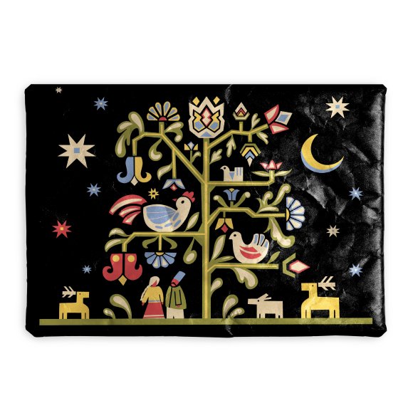 Чехол для ноутбука «Дерево жизни» черный: Фото