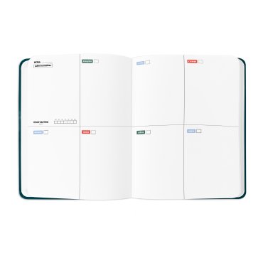 Планер «I HAVE A PLAN» зеленый: Фото - ORNER