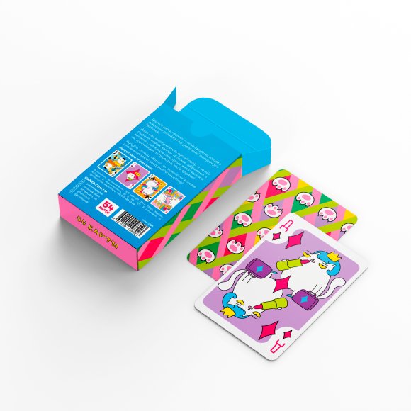 Playing cards "Cats": Photo