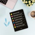 Plaid notebook "Important notes" black: Photo 4