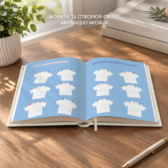 Planner "MY NEW PLAN" light: Photo
