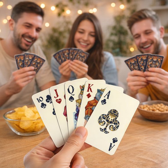 Playing cards "Royal Cats": Photo