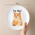 Тарелка «I’m fine»: Фото 4