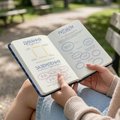 Дневник самозаботы «Время заботиться о себе» синий: Фото 13