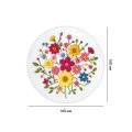 Embroidery kit Ø160 mm "Variety of flowers": Photo 2