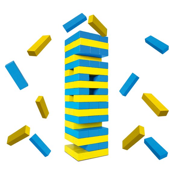 Дженга «Небоскреб» Патриотический: Фото