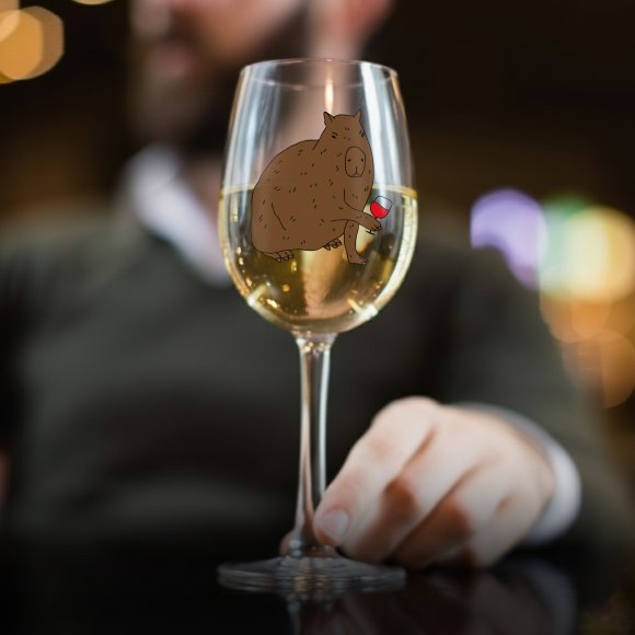 Бокал «Капибара с вином»: Фото