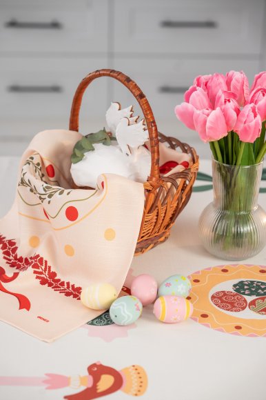 Рушник «Пасхальна тарілка» 40х70: Фото