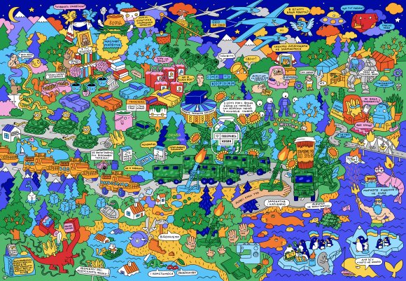 Благодійний пазл ORNER х Повернись живим «Як українці ЗСУ допомагали‎» на 1000 елементів: Фото