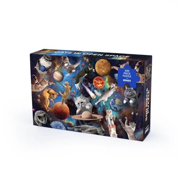 Jigsaw puzzle Cats in open space 500 elements: Photo