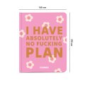 Планер «I HAVE ABSOLUTELY NO PLAN» розовый: Фото - ORNER