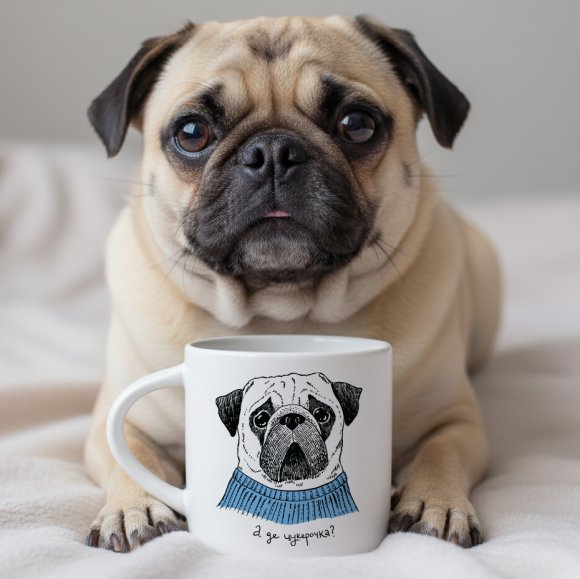 Cup Pug: Photo