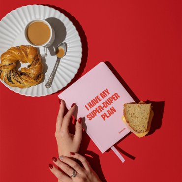 Планер «I HAVE MY SUPER-DUPER PLAN» розовый: Фото - ORNER