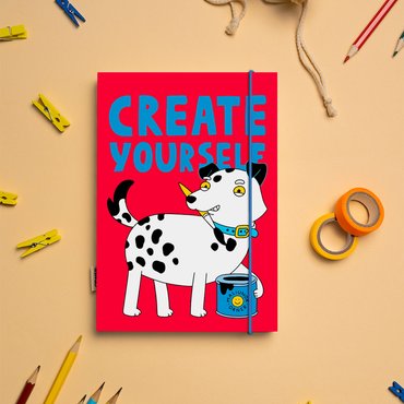Скетчбук «Create yourself»: Фото Скетчбук «Create yourself»: Фото - ORNER