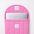 Vertical laptop case "Simply pink": Photo