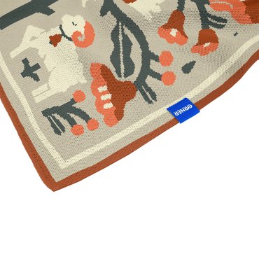 Плед «Вечное дерево жизни» светлый: Фото - ORNER