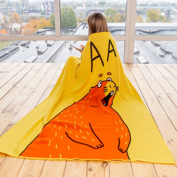 Groundhog" blanket: Photo