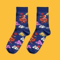 Socks "Asian Motifs" blue: Photo 2