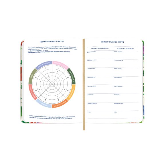 Planner "I HAVE A BRAVE PLAN" flowers beige: Photo