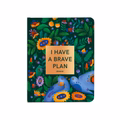 Планер «I HAVE A BRAVE PLAN» красочный темный