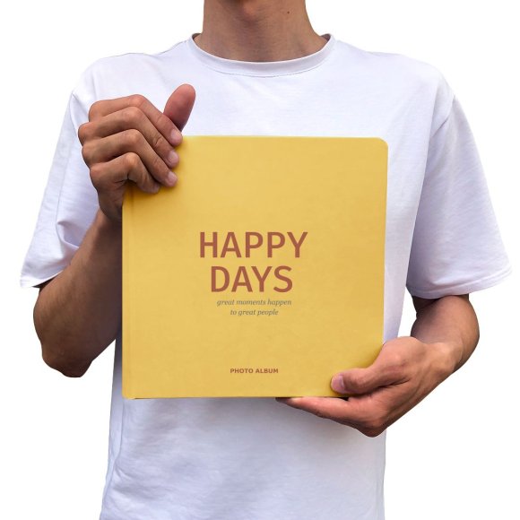 Photoalbum Happy Days (yellow): Photo