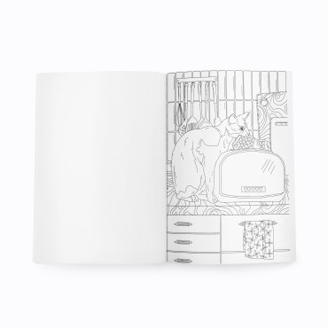 Розмальовка з котиками «Пригоди пухнастих бешкетників»: Фото - ORNER