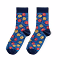 Носки «Зимние атрибуты» синие