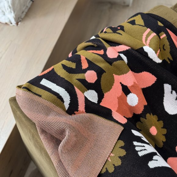 Плед «Гармонія природи» темний: Фото