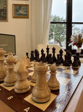 Шахматы деревянные коричневые: Фото - ORNER