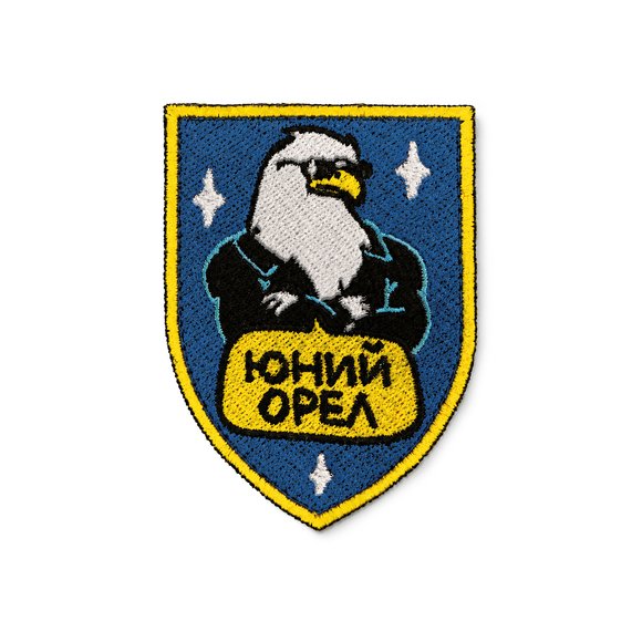 Вишитий патч ORNER x Maliunok «Орел»: Фото