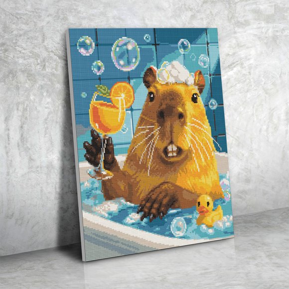 Алмазная мозаика «Капибара»: Фото